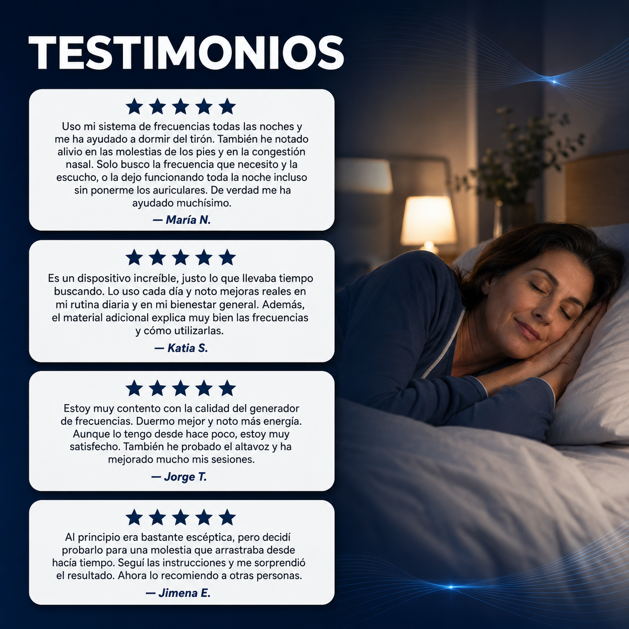 Relajadito Sueño Profundo — Generador de Frecuencias de Relajación